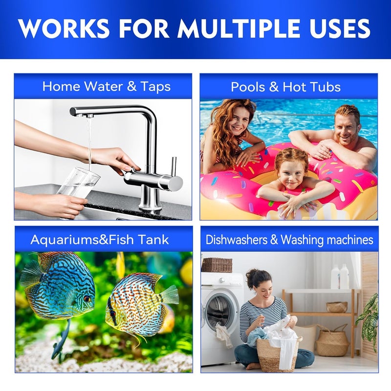 HOVIRAN Water Hardness Test Strips – 150 Strips | Instant Hard Water Testing Kit for Home, Aquarium, Pool, Spa | Fast & Reliable Results (0-425 ppm) - Image 5